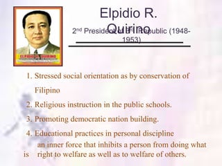 Historical Foundation of Philippine Curriculum | PPTX