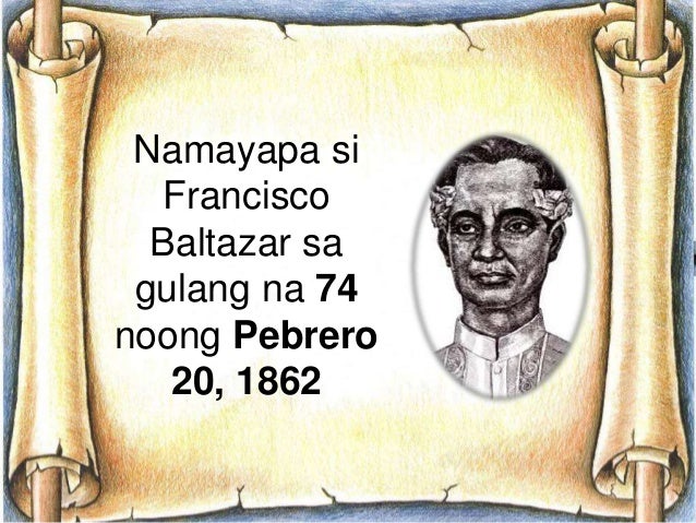 Ang Talambuhay Ni Francisco Balagtas Baltazar Buod - buhay diwata