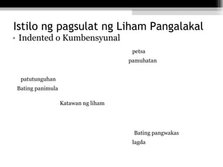 FILIPINO PPT (liham report) | PPT
