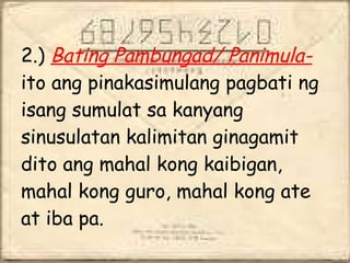 FILIPINO PPT (liham report) | PPT