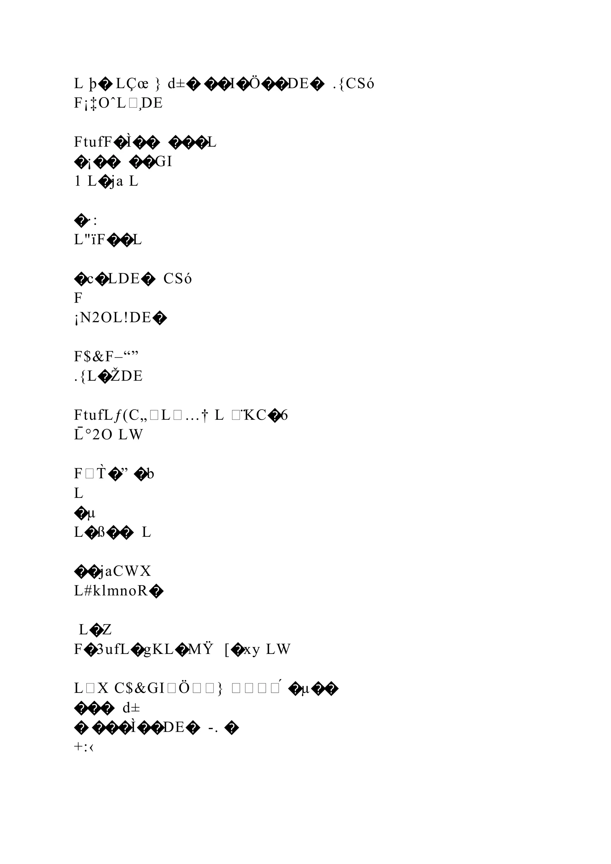 L þ� LÇœ } d±� ��I�Ö��DE� .{CSó
F¡‡OˆL�̧DE
FtufF�Ì�� ���L
�¡�� ��GI
1 L�ja L
�·:
L"ïF��L
�c�LDE� CSó
F
¡N2OL!DE�
F$&F–“”
.{L�ŽDE
FtufLƒ(C„�L�…† L �̈KC�6
L
̄ °2O LW
F�T̀ �” �b
L
�µ
L�ß�� L
��jaCWX
L#klmnoR�
L�Z
F�3ufL�gKL�MŸ [�xy LW
L�X C$&GI�Ö��} ����́ �µ��
��� d±
� ���Ì��DE� -. �
+:‹
 