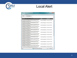 Local Alert

15

 