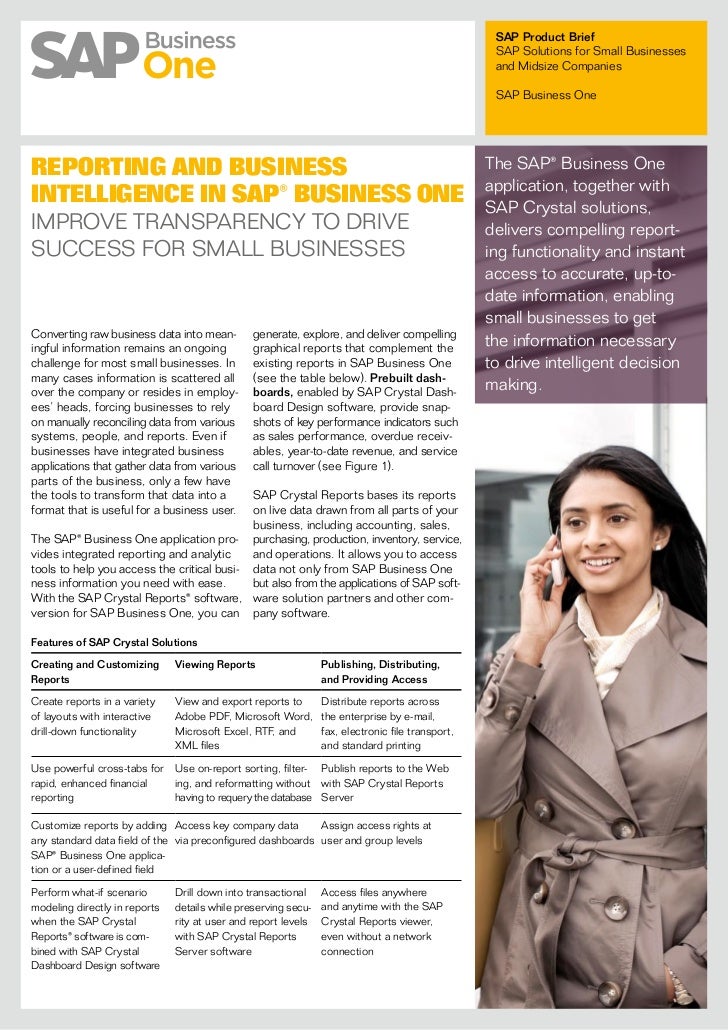 Sap business one reports - nitroopm