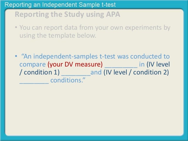 What does a T-test measure?