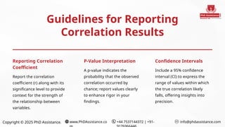 Reporting R Correlation Analysis Effective Guidelines for Reporting Correlation Analyses in Academic ...