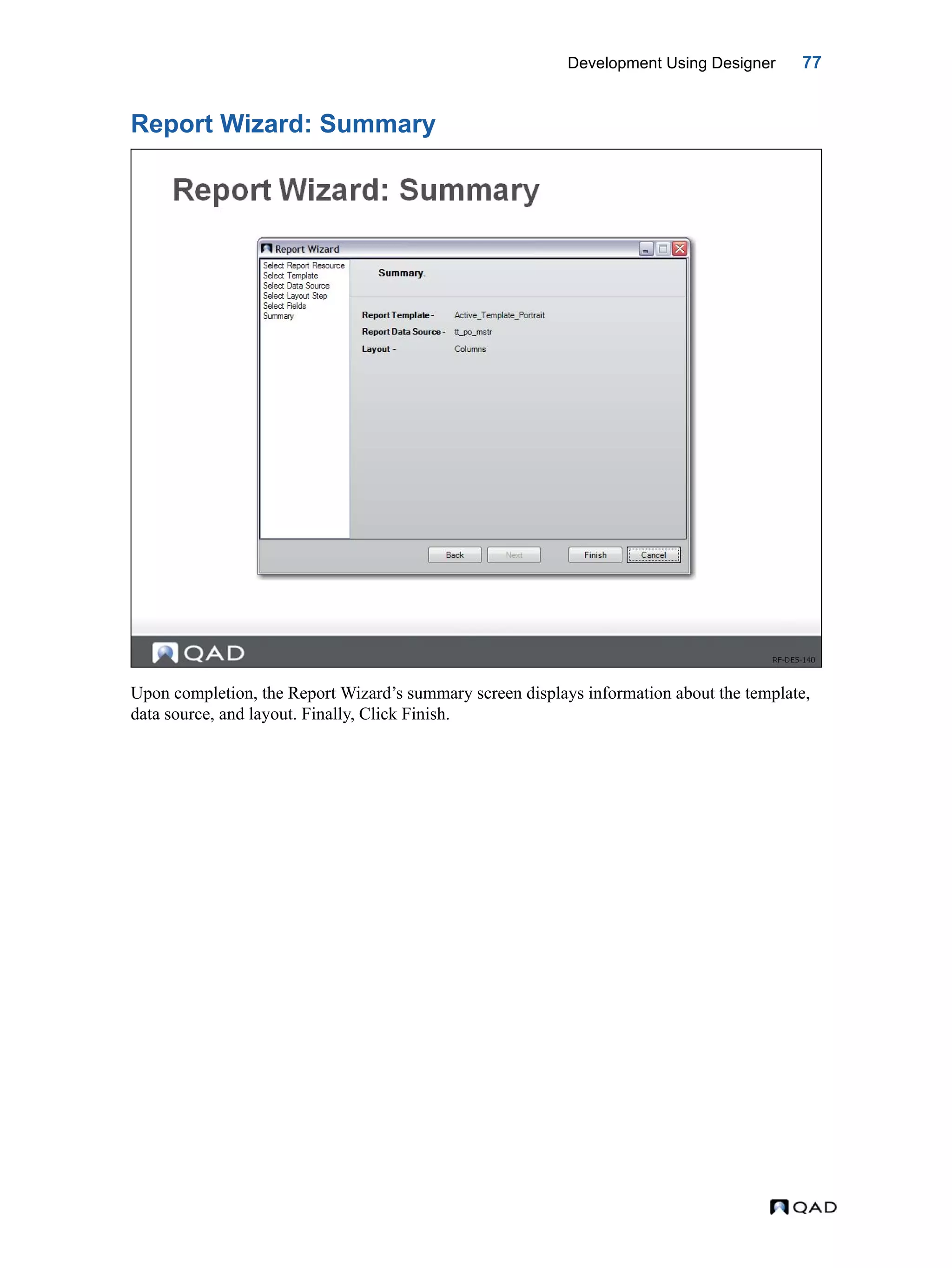 MFG/PRO QAD Reporting Framework Document Guide | PDF