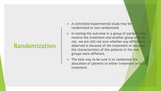Randomizer And Non Randomised Study Reporting guidelines for clinical studies in Ayurveda | PPTX