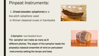 Power point presentation about the Music of Cambodia | PPTX