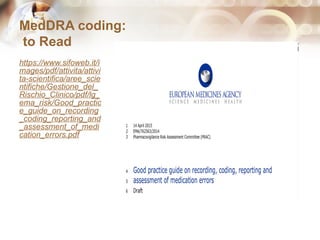 Reporting Medication Error Challenges, Coding & interesting ICSR.pptx