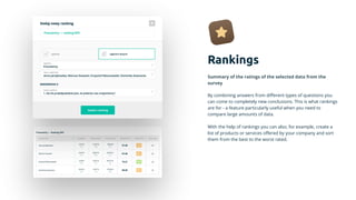 Survey report: Present the results with ready-made tables and charts | PPT