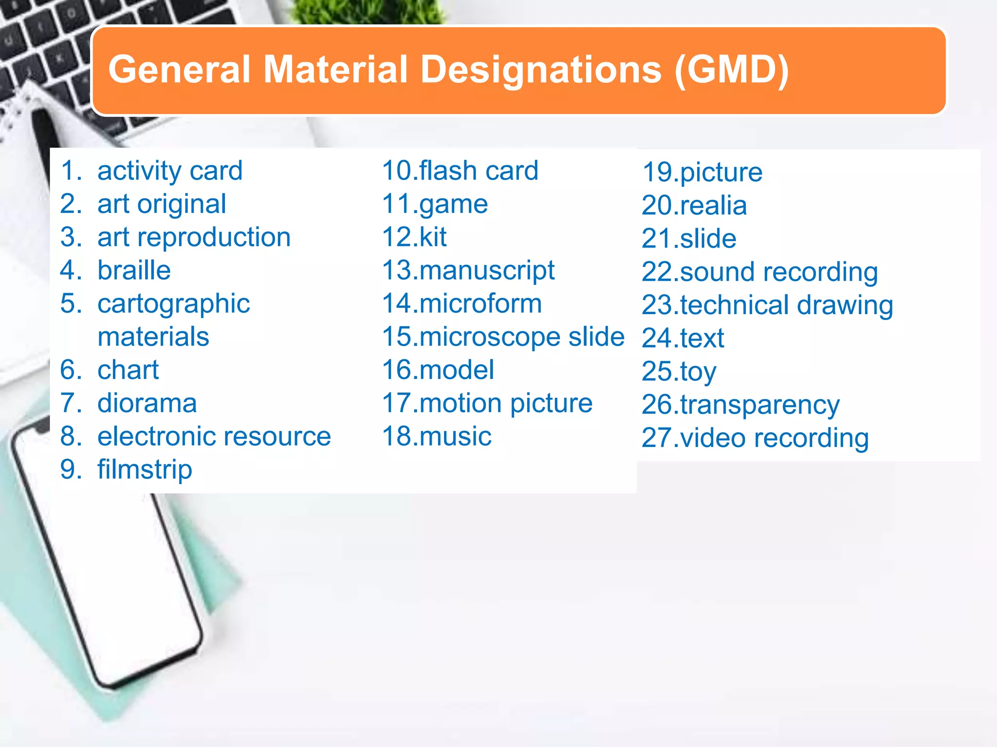 USING MARC FORMAT TO CATALOG NON BOOK MATERIALS