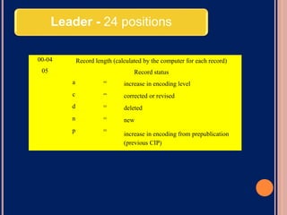 USING MARC FORMAT TO CATALOG NON BOOK MATERIALS