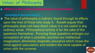 Report in philosophy | PPTX