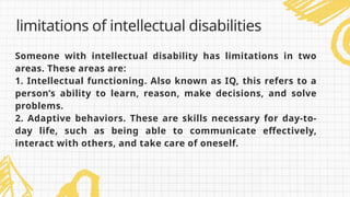 intellectual disability................. | PPTX