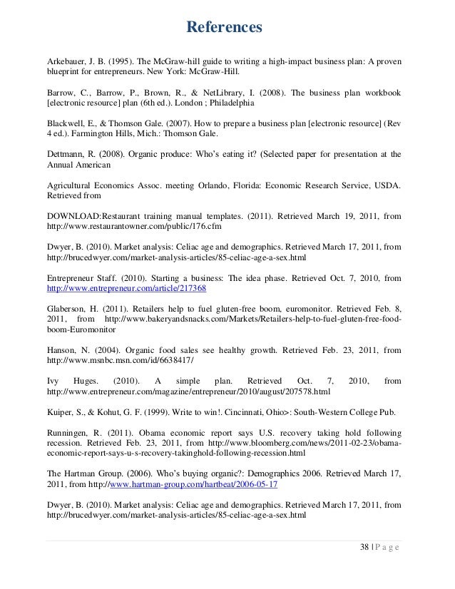 Business proposal coffee shop in Canada