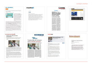 rassegna stampa
 