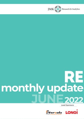 JUNE2022
monthly update
RE
Lead Sponsors
 
energizing lives globally!
 