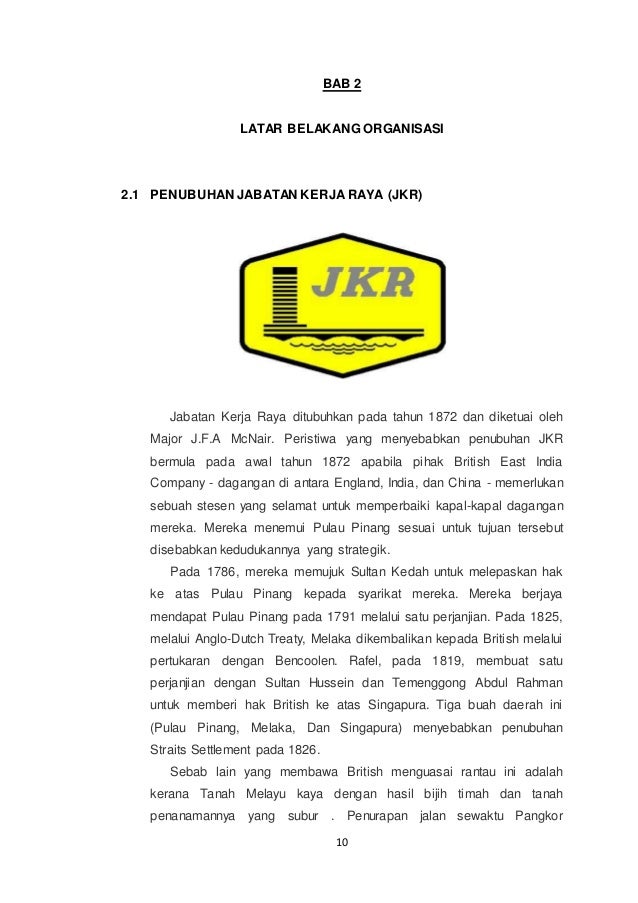 fungsi jabatan kerja raya