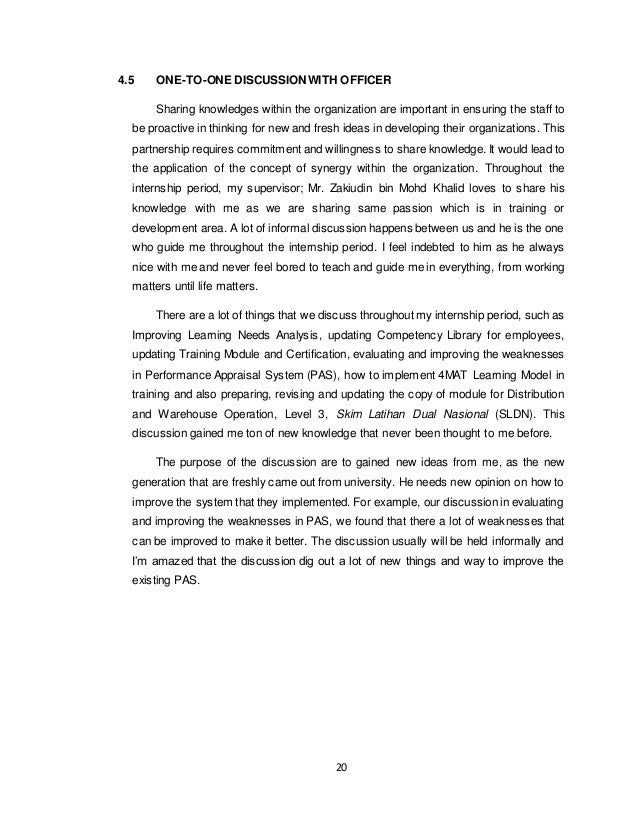Contoh Report Latihan Industri