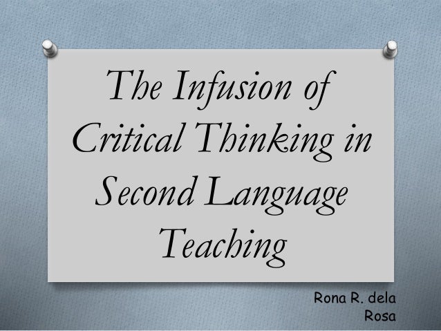 Chapter 4 Infusing Critical and Creative Thinking into Content Instruction