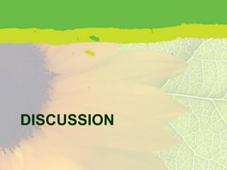 DISCUSSION
 