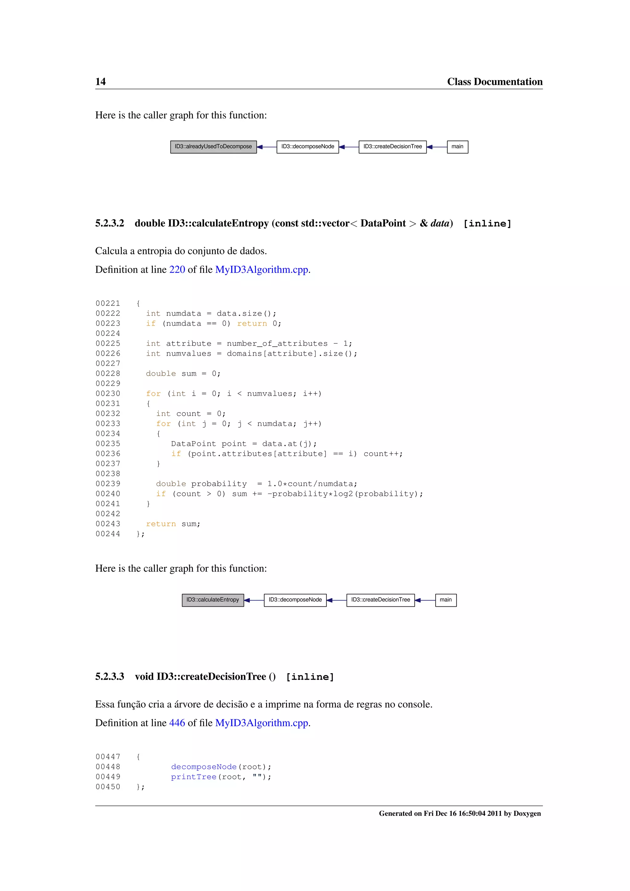 ID3 Algorithm - Reference Manual | PDF
