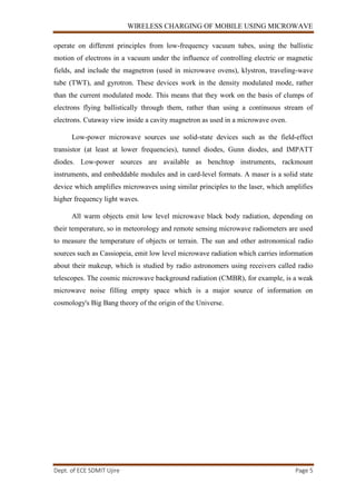 wireless charging of mobile phones using microwave full seminar report ...