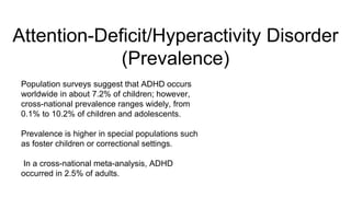 Neurodevelopmental disorders according to the dsm 5 tr | PPTX
