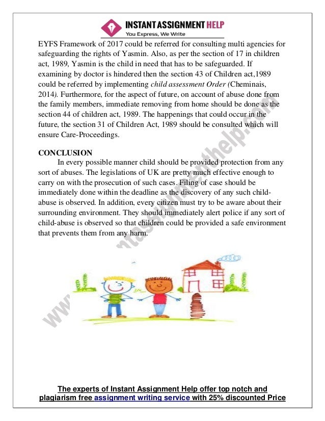 Report of Child Protection and Legislation