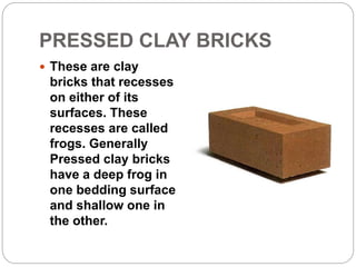 Report on a building material [ bricks] | PPTX