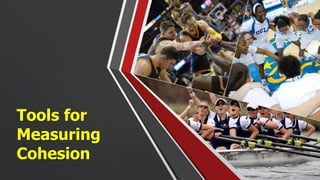 Tools for
Measuring
Cohesion
 
