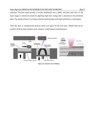 Report on design and development of low cost 3d printer | PDF