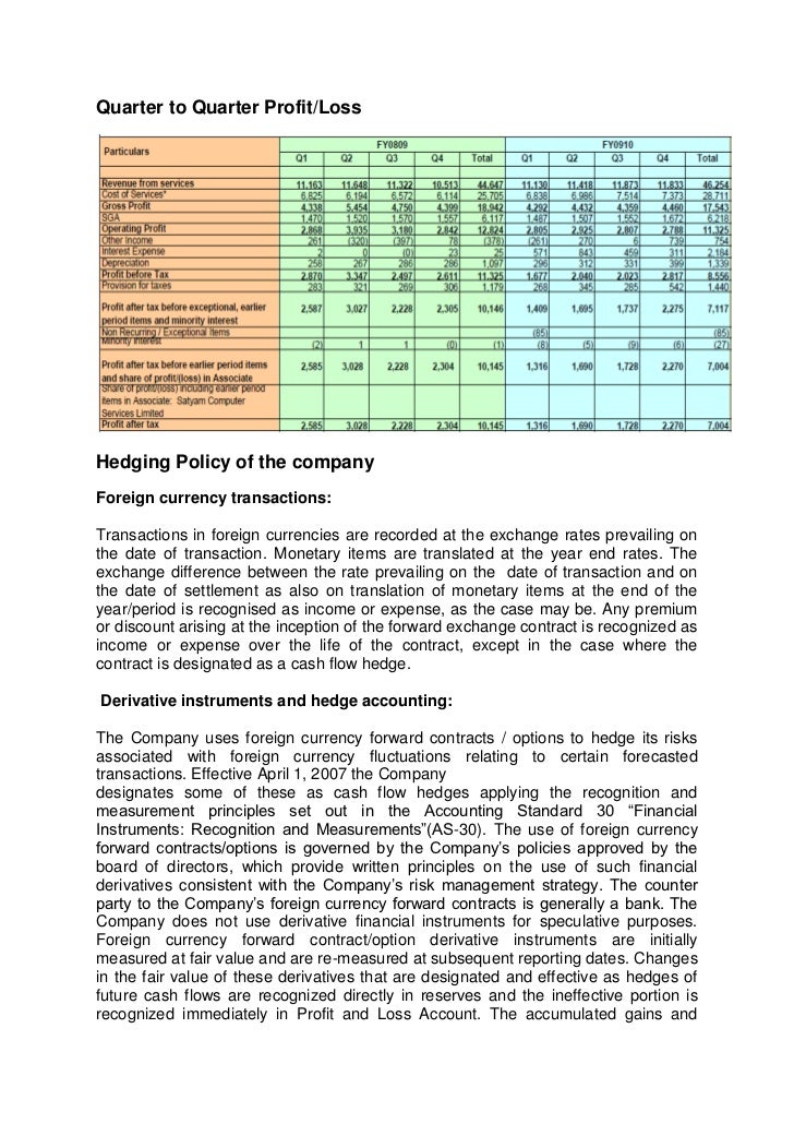 Forex exposure