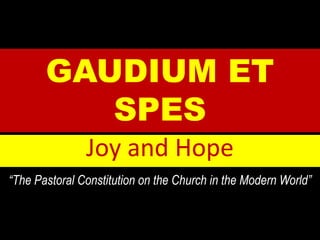 Gaudium et spes sample by Catholic Truth Society - Issuu