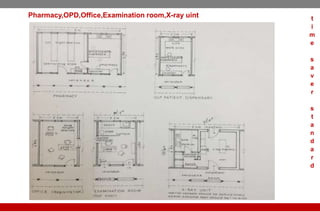 Pharmacy,OPD,Office,Examination room,X-ray uint t
i
m
e
s
a
v
e
r
s
t
a
n
d
a
r
d
 