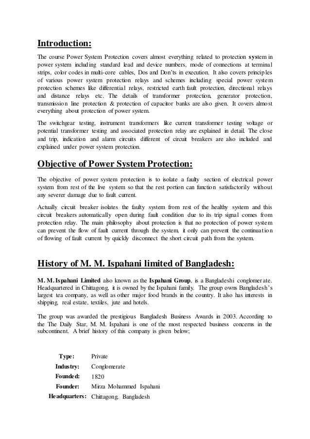 Engineering field trip report sample pdf picture