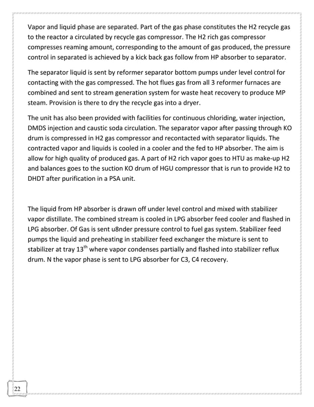 Report on industrial training at indian oil corporation ltd,barauni