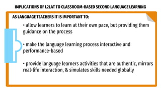 First and Second Language: Theories of Language Learning & Theories ...