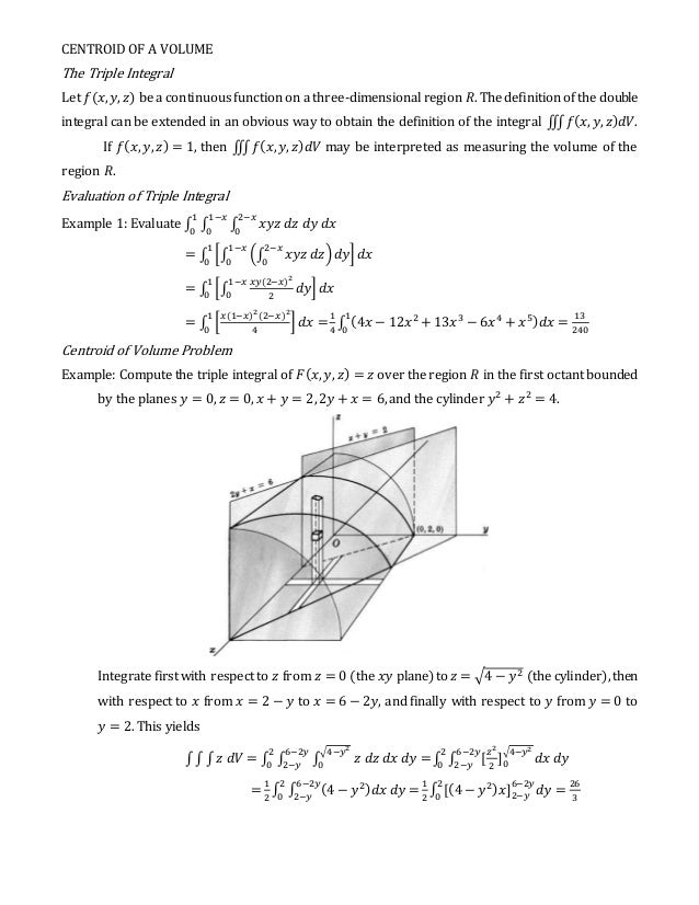 Application Of Integration