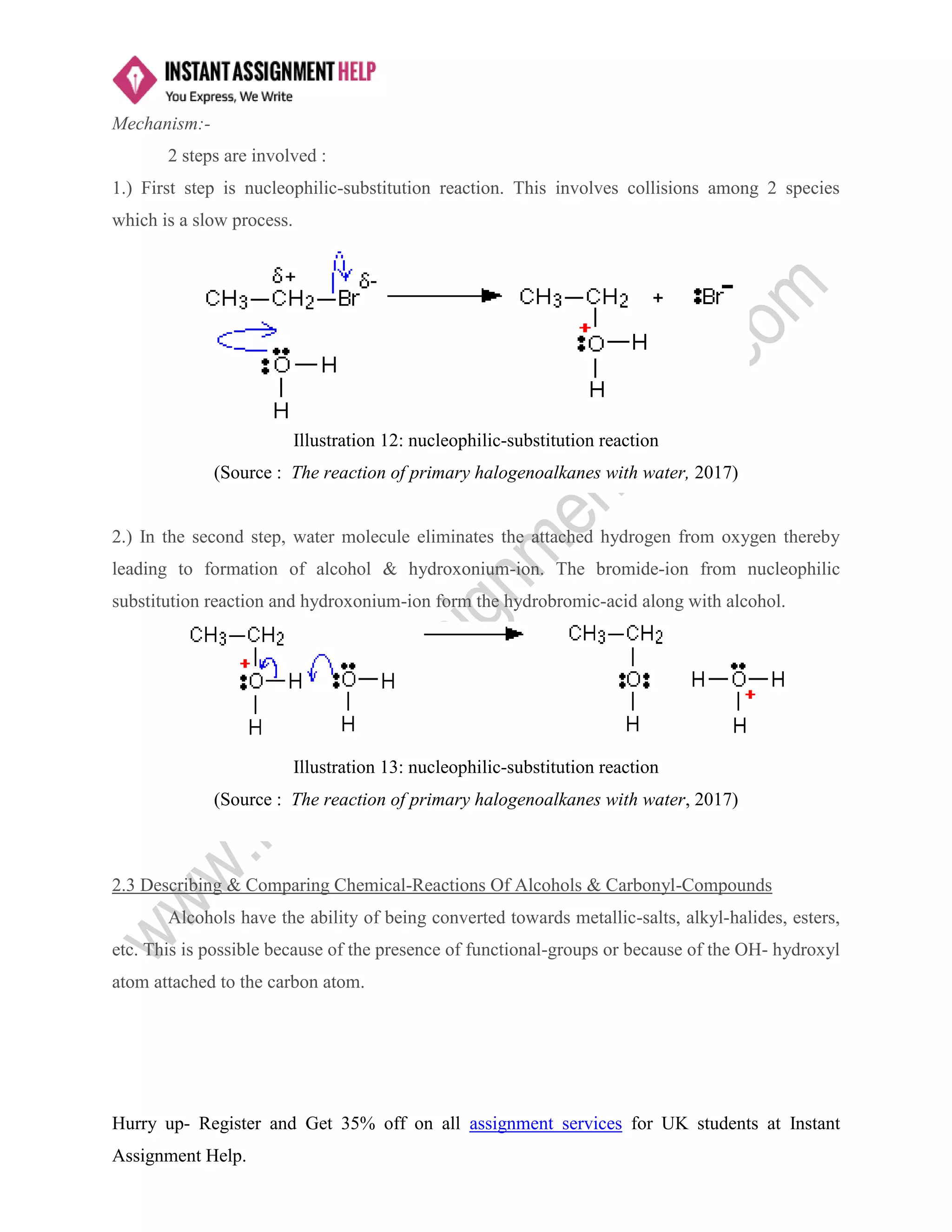 Various Chemical-Reaction Formation of Alcohol in Organic Chemistry | PDF