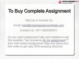 Report on organization structure