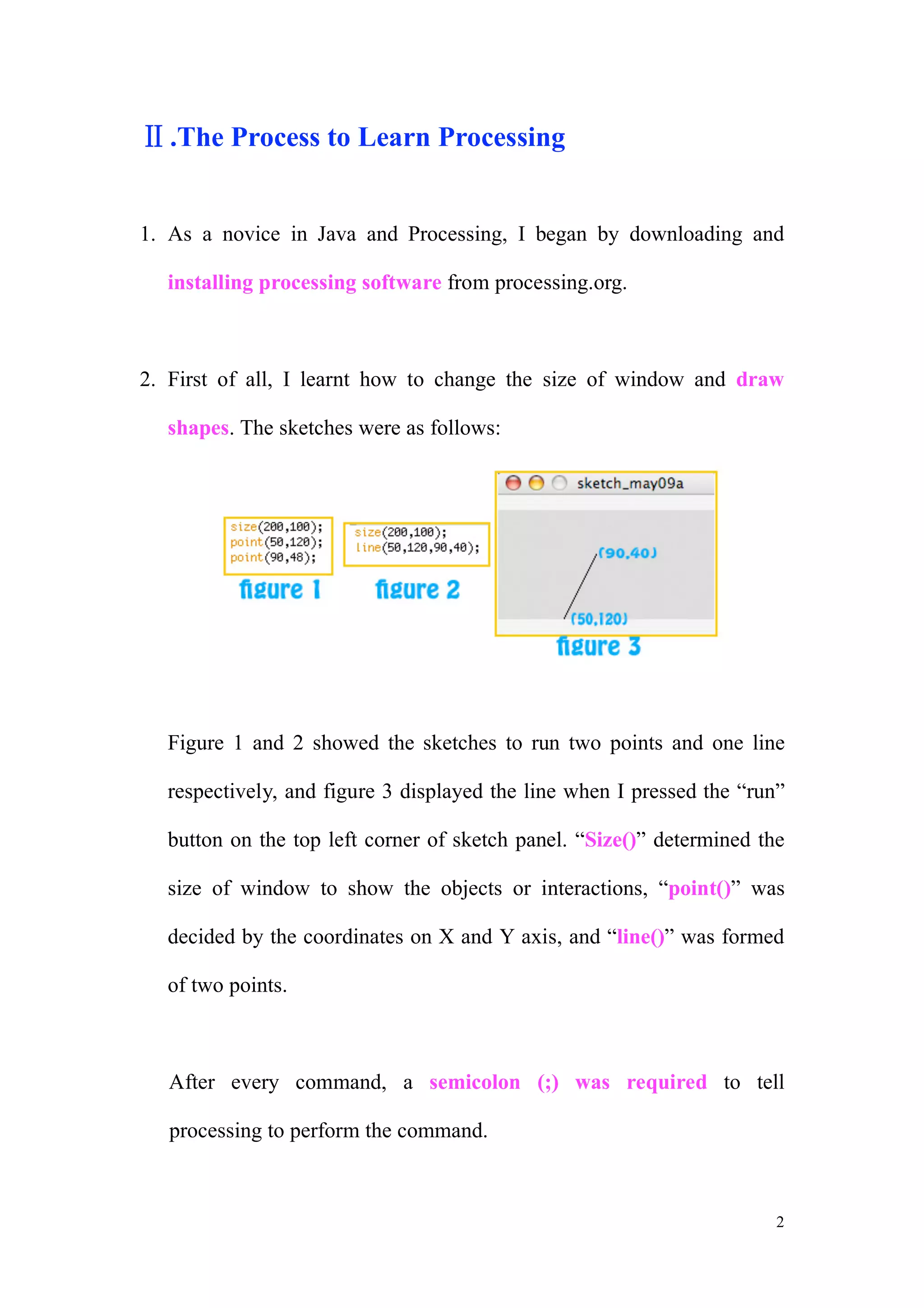 Interactive Mouse (Report On Processing)