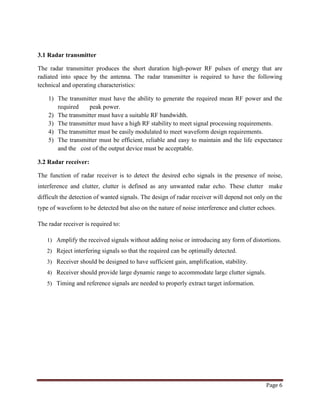 Fi Radar Interviewing Guide.pdf Report on radar | PDF