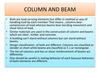 Report on rigid frame structures | PPTX