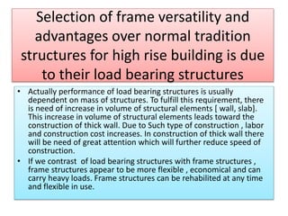Report on rigid frame structures | PPTX