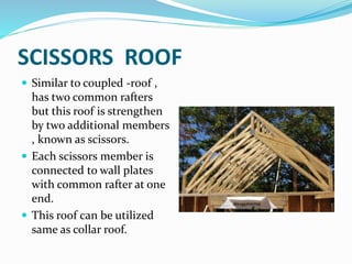 Report on roof and roof covering | PPTX