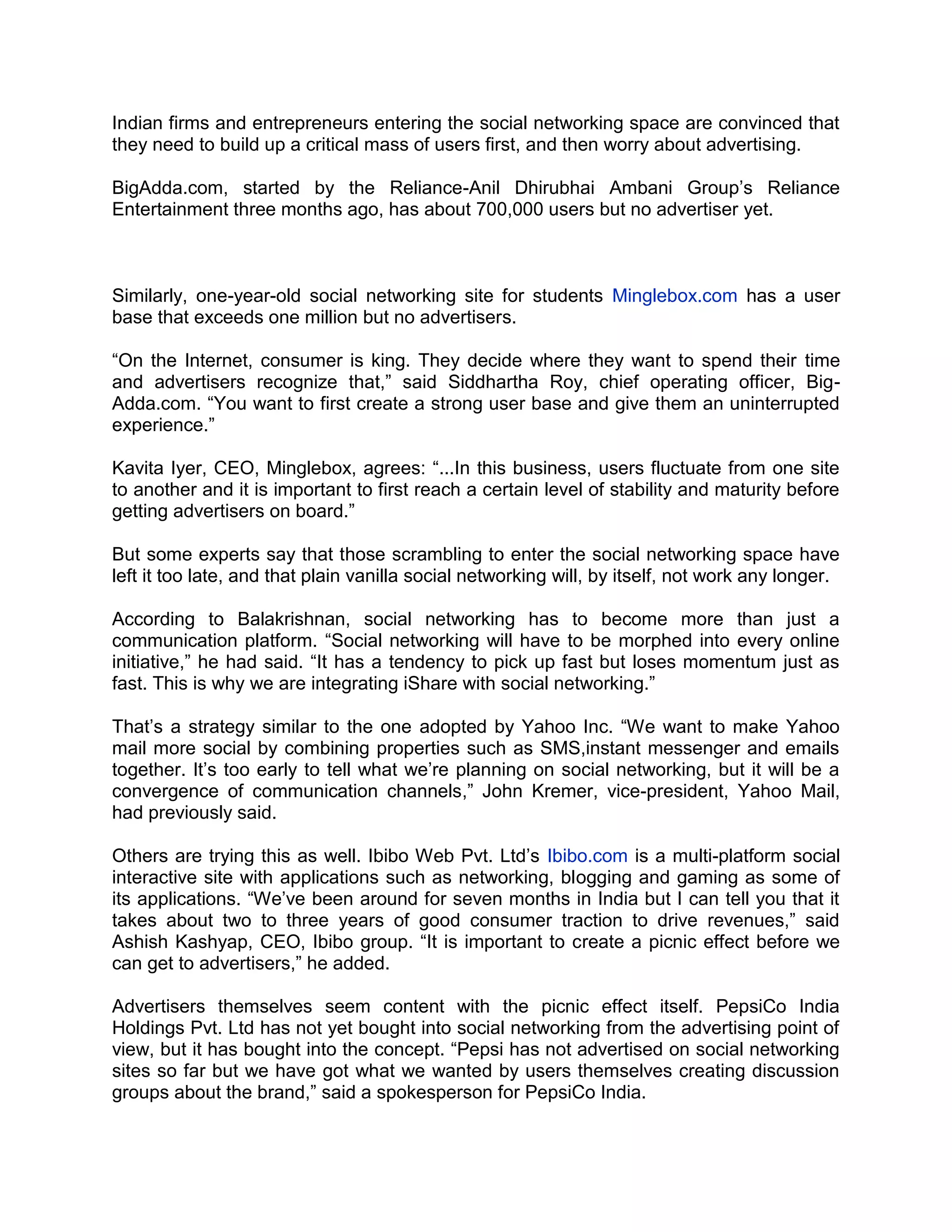 While we use the term "social network site" to describe this phenomenon, the term "social networking sites" also appears in public discourse, and the two terms are often used interchangeably. "Networking" emphasizes relationship initiation, often between strangers. While networking is possible on these sites, it is not the primary practice on many of them, nor is it what differentiates them from other forms of computer-mediated communication (CMC).