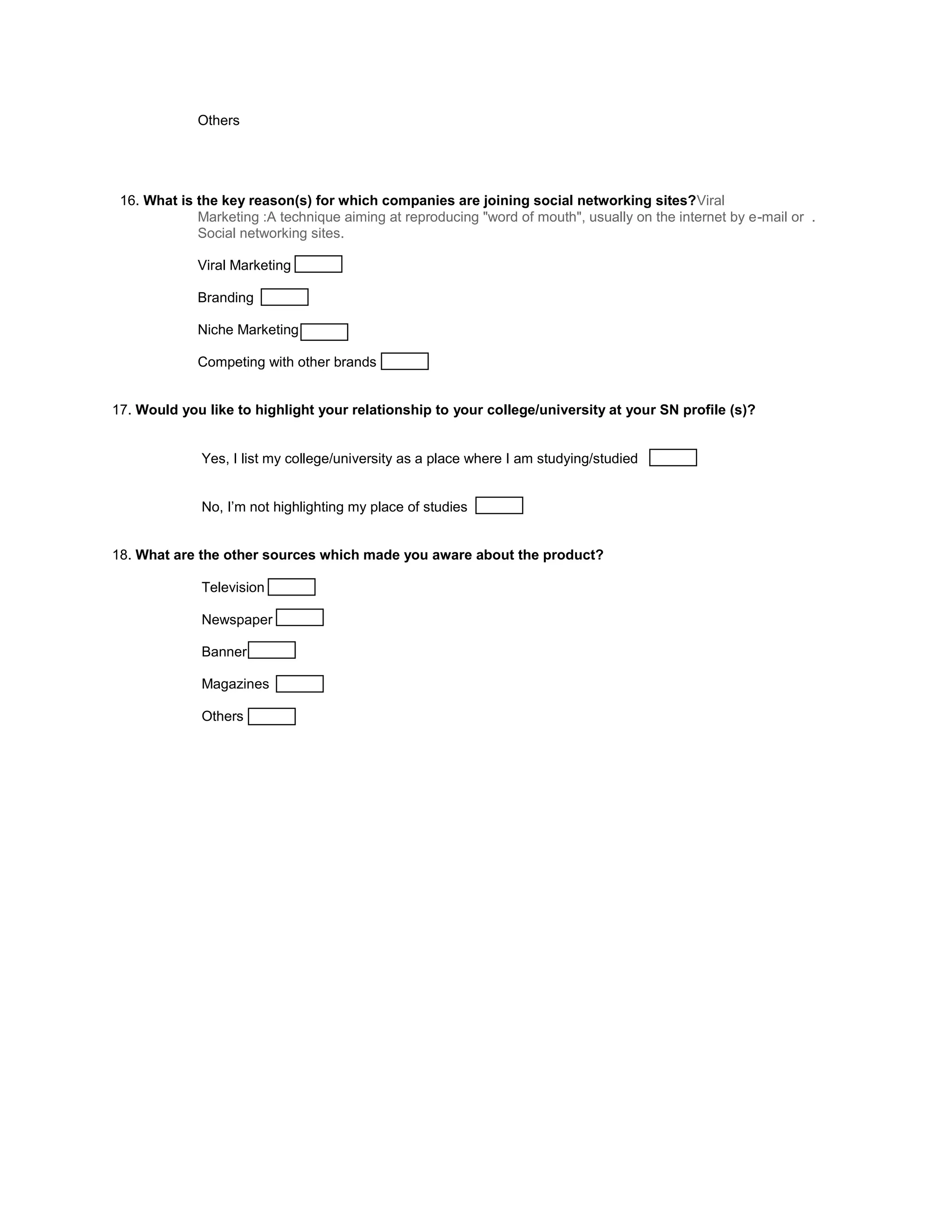86% respondents display education details on sns.