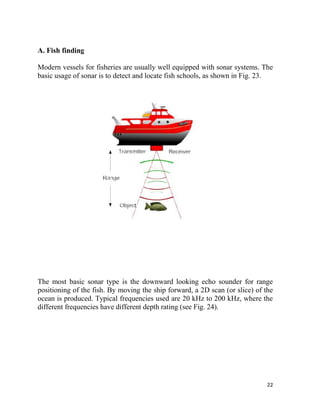 Report on sonar | PDF