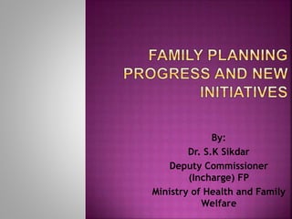 Report on workshop conducted by family planning | PPTX